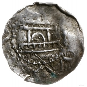 denar 999-1001; Popiersie króla w lewo, OTTO IMP... / F...