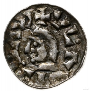 denar 1081-1102, Kraków; Aw: Głowa w lewo, VLADISLAVS; ...