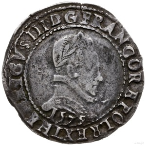 frank 1579 L, Bayonne; Duplessy 1130; patyna, bardzo ła...