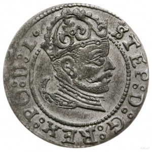 grosz 1583, Ryga; na awersie końcówka L; Kop. 8086 (R1)...