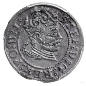 grosz 1583, Ryga; na awersie końcówka L; Kop. 8086 (R1)...