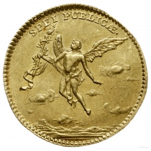 dukat 1747, Drezno; moneta wybita na pamiątkę ślubu Fry...