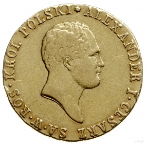 50 złotych 1819, Warszawa; odmiana bez obwódki, Aw: Gło...
