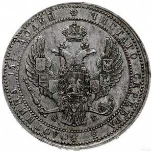 3/4 rubla = 5 złotych, 1837 Н-Г, Petersburg; wariant z ...