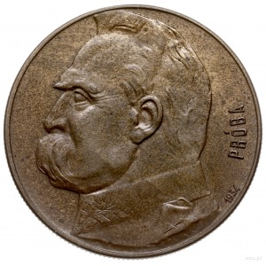 10 złotych 1934, Warszawa; Józef Piłsudski - Orzeł Strz...