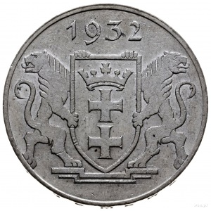 5 guldenów 1932, Berlin; Żuraw; AKS 8, CNG 522, Jaeger ...