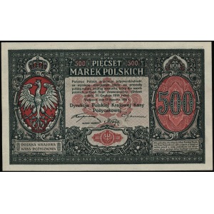 500 marek polskich 15.01.1919, bez oznaczenia serii i n...