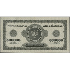 500.000 marek polskich 30.10.1923, seria B, numeracja 0...