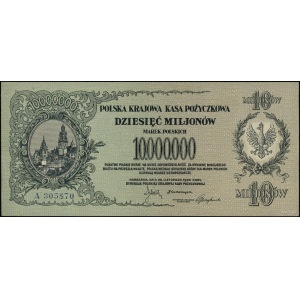 10.000.000 marek polskich 20.11.1923, seria A, numeracj...