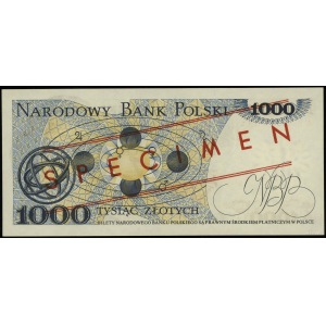 1.000 złotych 2.07.1975, seria AB, numeracja 0000036, c...