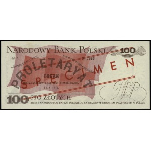 100 złotych 17.05.1976, seria CZ, numeracja 0000153, cz...