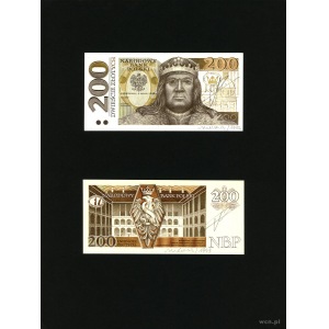 200 złotych 4.05.1992, Zygmunt I Stary, bez oznaczenia ...
