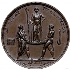 medal autorstwa Denon’a i Jeuffroy’a z okazji koronacji...