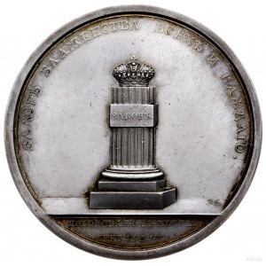 medal koronacyjny 1801, sygnowany C. Leberecht F., Aw: ...