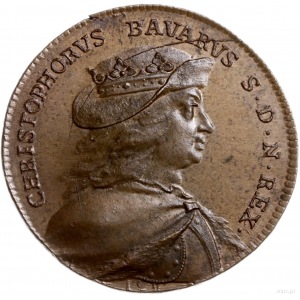 Krzysztof Bawarski 1441-1448, medal ze suity królewskie...