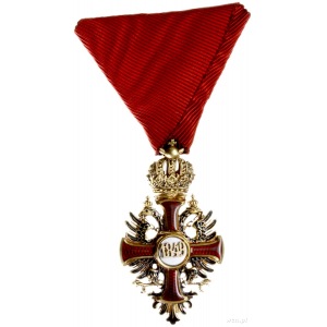 Order Franciszka Józefa, Krzyż Kawalerski, wykonany w z...