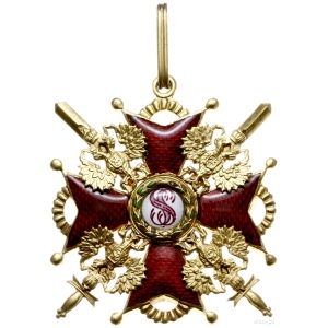 Cesarski i Królewski Order św. Stanisława II klasy z mi...