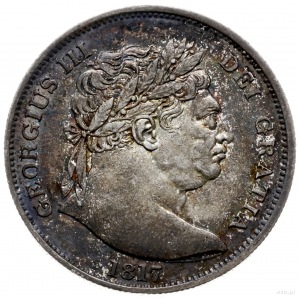 1/2 korony 1817; S. 3788; patyna
