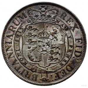 1/2 korony 1818; S. 3789; patyna