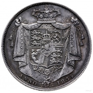 1/2 korony 1834; S. 3834; ładny egzemplarz z patyną