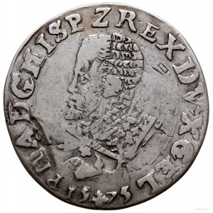 półtalar 1575, Geldria; Delm. 62 (R2); srebro 13.54 g; ...