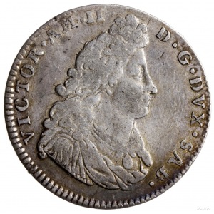 1 lira (20 soldi) 1690, Turyn; srebro 6.02 g, rzadkie