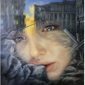 Maria GRUZA (1954), Ukraine, de la série Esprits de l'architecture