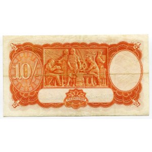 Australia 10 Shillings 1942 (ND)