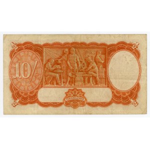 Australia 10 Shillings 1951 - 1952 (ND)