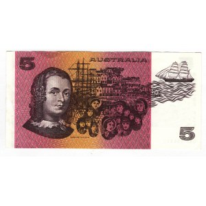 Australia 5 Dollars 1974 - 1991 (ND)