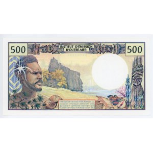 French Pacific Territories 500 Francs 1992
