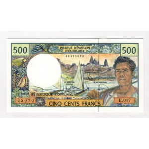 French Pacific Territories 500 Francs 2012 (ND)