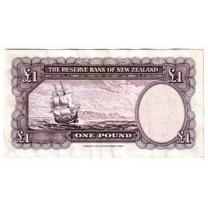 New Zealand 1 Pound 1955 - 1956 (ND)