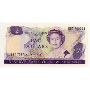 New Zealand 2 Dollars 1981 - 1985 (ND)