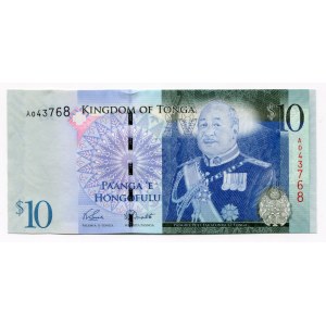 Tonga 10 Paanga 2008