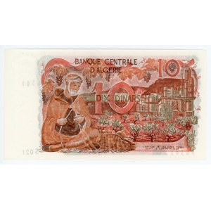 Algeria 10 Dinars 1970