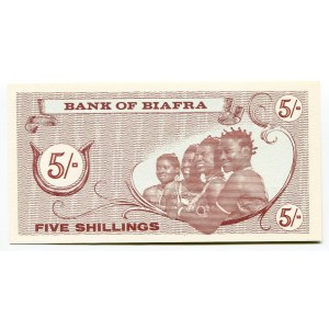 Biafra 5 Shillings 1967 (ND)