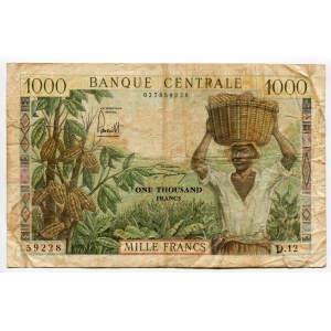 Cameroon 1000 Francs 1962 (ND)