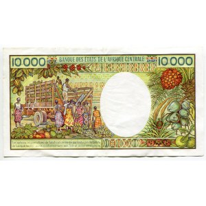 Chad 10000 Francs 1984 - 1991 (ND)