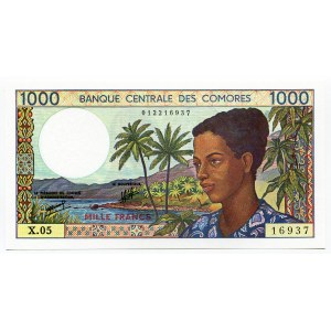 Comoros 1000 Francs 1994 (ND)