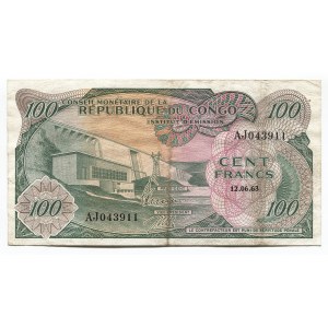 Congo 100 Francs 1963