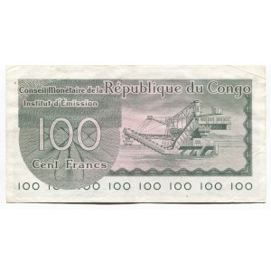 Congo 100 Francs 1963