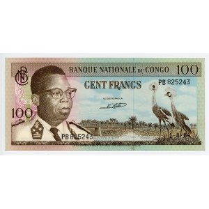 Congo 100 Francs 1964