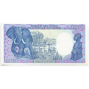 Congo 1000 Francs 1992