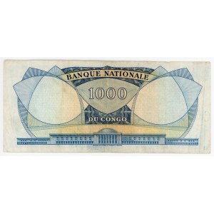 Congo Democratic Republic 1000 Francs 1964