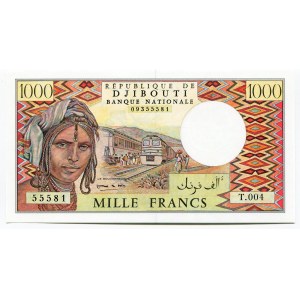 Djibouti 1000 Francs 1979 - 2005 (ND)