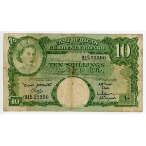 East Africa 10 Shillings 1961