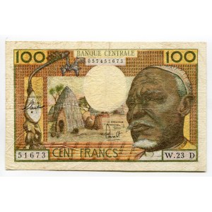 Equatorial African States Gabon 100 Francs 1963 (ND) D