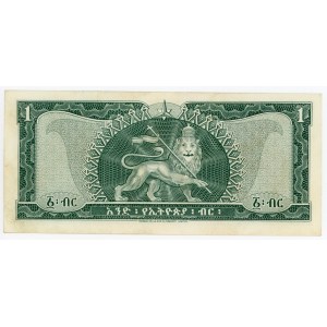 Ethiopia 1 Dollar 1966 (ND)
