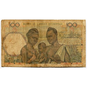 French West Africa 100 Francs 1947